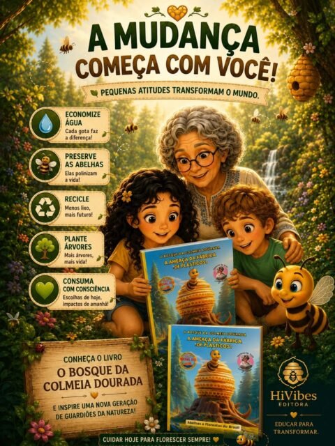 🌿 A Terra está falando conosco. A pergunta é: estamos ouvindo?

Cada chuva intensa, cada onda de calor, cada árvore derrubada e cada abelha que desaparece são sinais de que precisamos agir agora.

Acreditamos que a educação ambiental começa na infância e que pequenas atitudes podem transformar o futuro.

Por isso, preparamos um presente especial para você! 💚

📚 Comente a palavra EBOOK neste post e enviaremos gratuitamente um Ebook de Atividades Ecológicas para crianças, com brincadeiras, desafios e atividades educativas inspiradas na natureza.

Vamos formar juntos uma nova geração de guardiões do planeta?

🌱 Comente EBOOK e receba o seu!

#DiaMundialDoMeioAmbiente #EducaçãoAmbiental #Sustentabilidade #Abelhas #MeioAmbiente