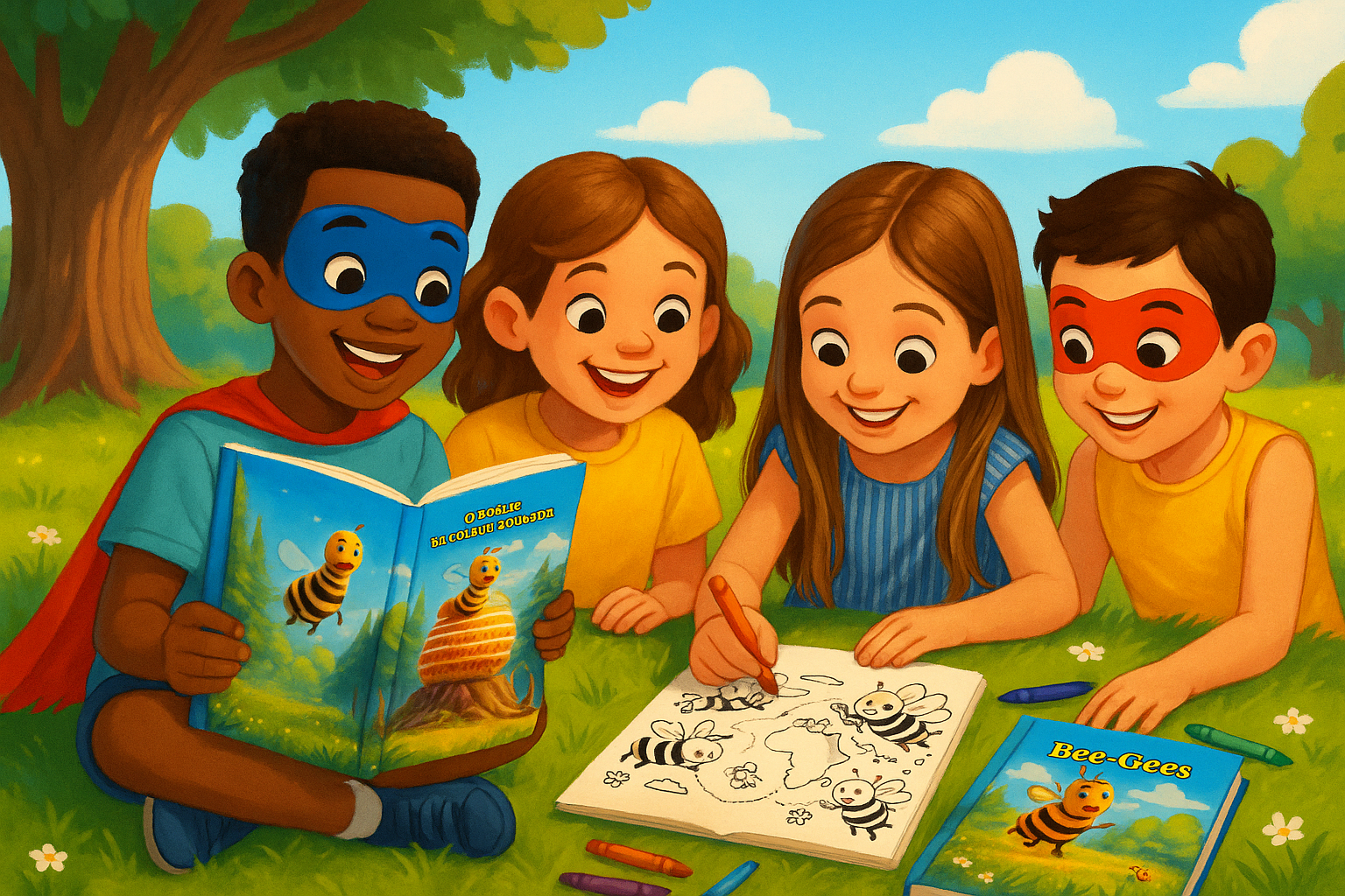 Neste Dia das Crianças, desperte a imaginação e o amor pela natureza com O Bosque da Colmeia Dourada e Bee-Bee Goods!