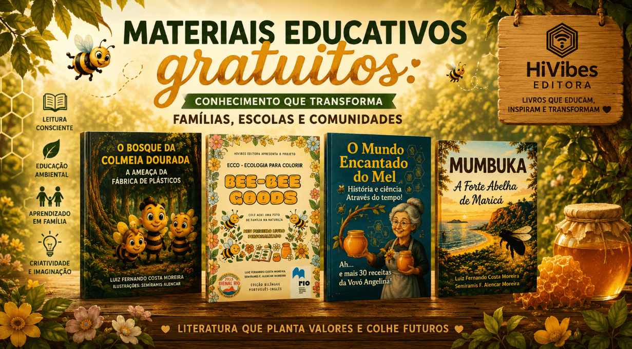 Materiais educativos gratuitos: conhecimento que transforma famílias, escolas e comunidades