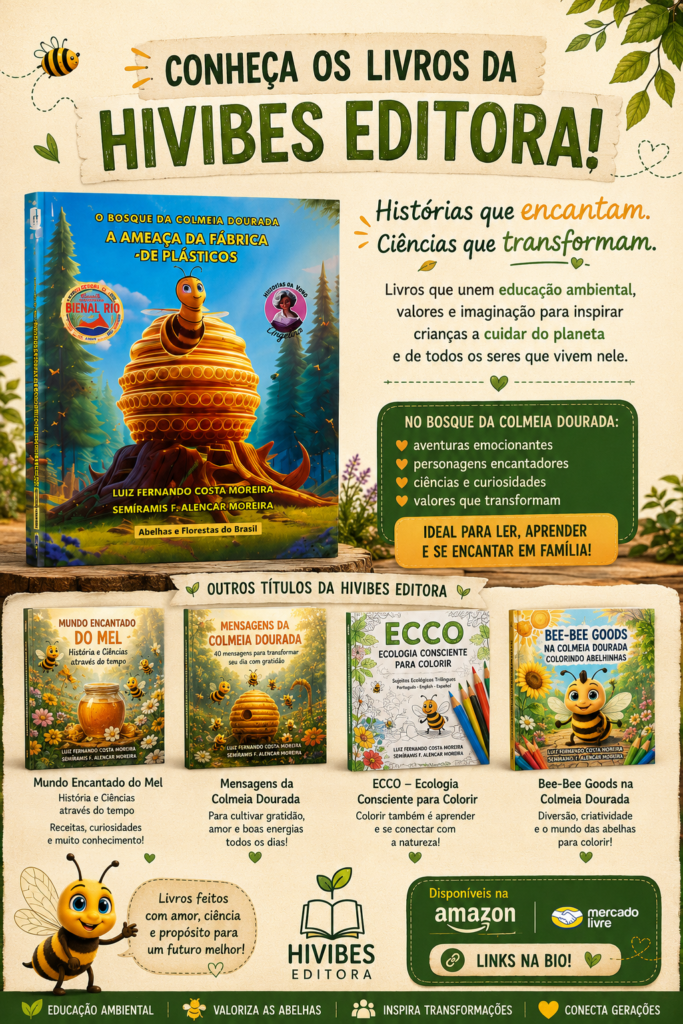 Mapa mental das abelhas livros