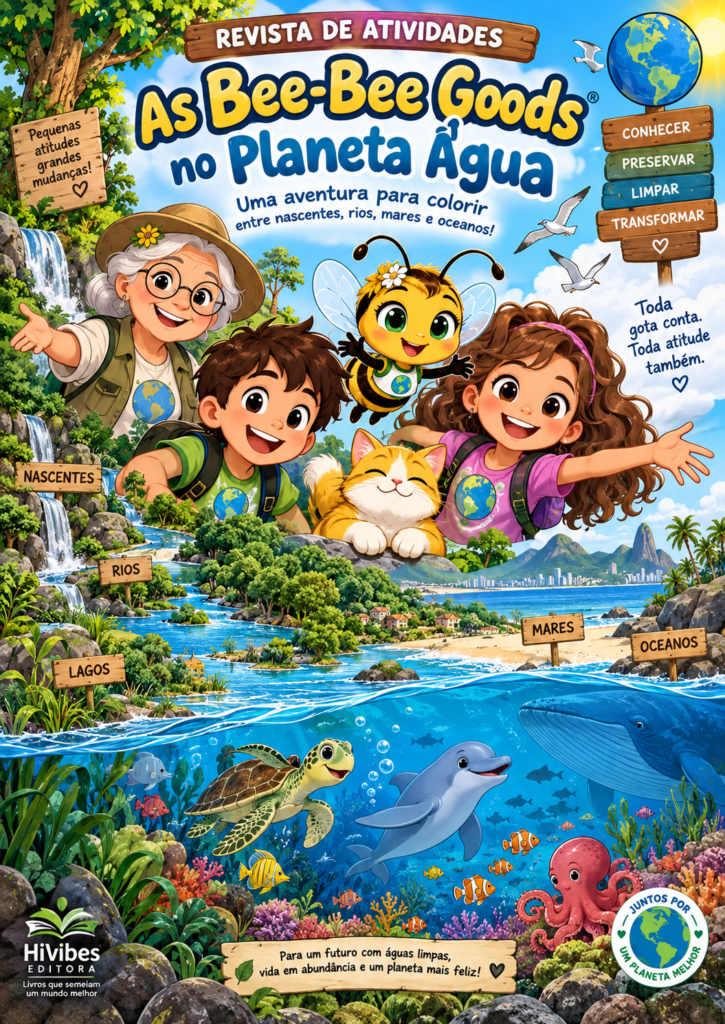Capa - As beebee goods no planeta água